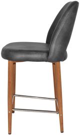 EZ STOOL ALBURY SIDE 650 METAL LIGHT OAK