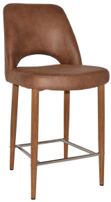 EZ STOOL ALBURY SIDE 650 METAL LIGHT OAK