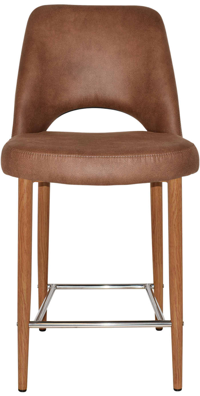 EZ STOOL ALBURY SIDE 650 METAL LIGHT OAK