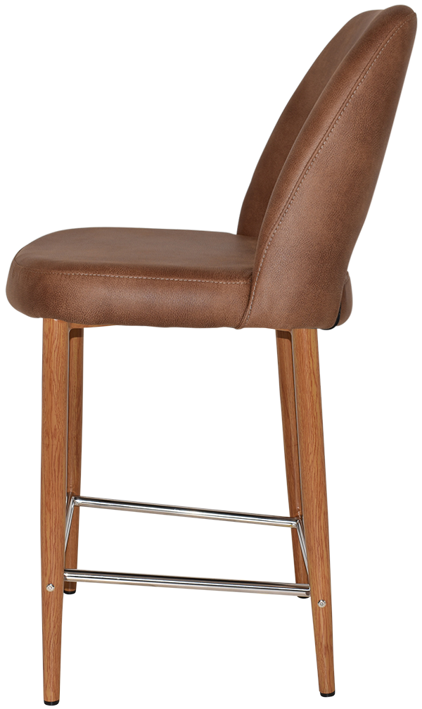 EZ STOOL ALBURY SIDE 650 METAL LIGHT OAK