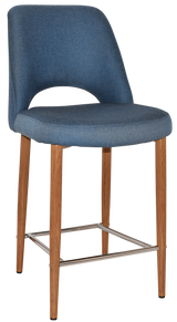 EZ STOOL ALBURY SIDE 650 METAL LIGHT OAK