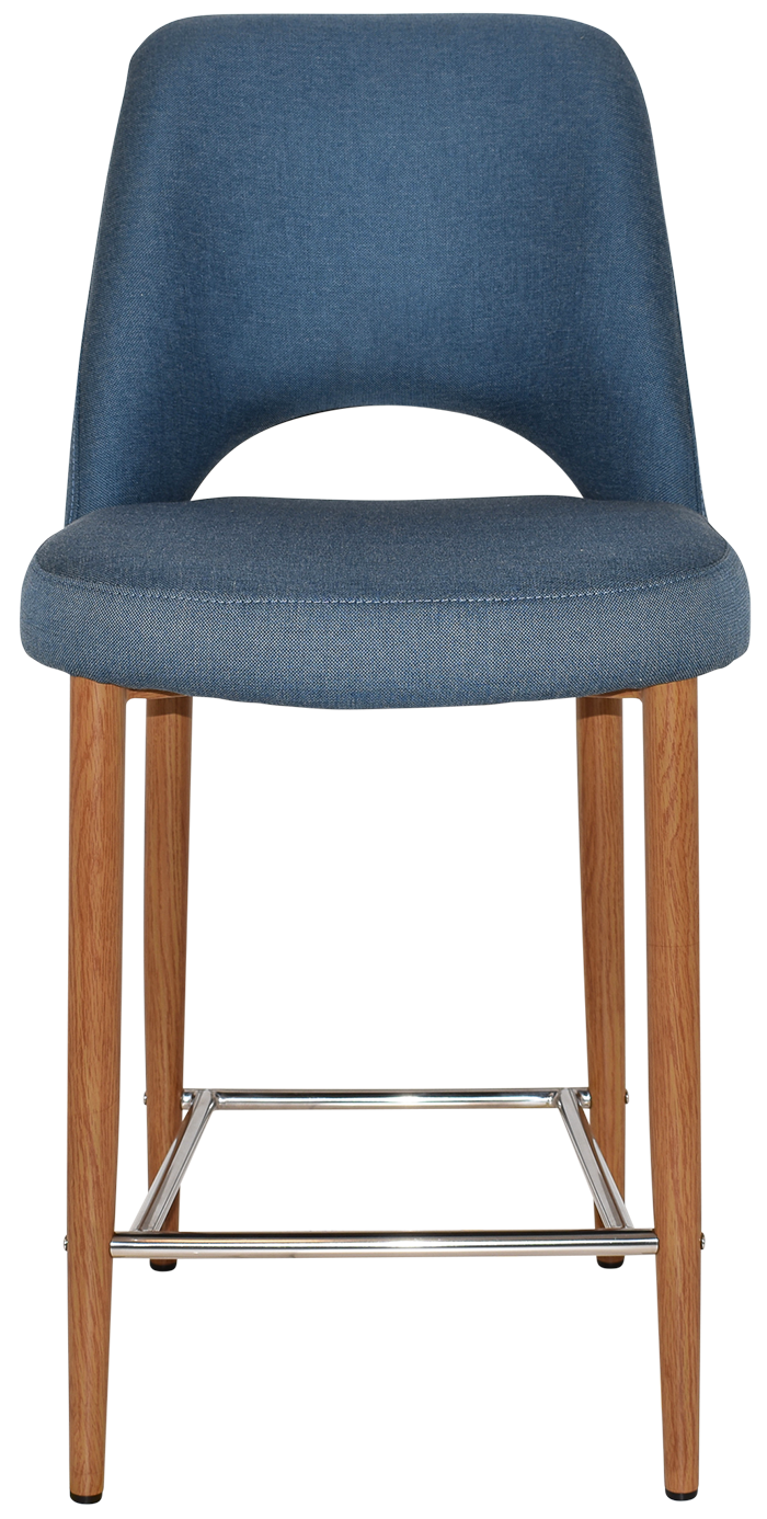 EZ STOOL ALBURY SIDE 650 METAL LIGHT OAK