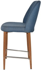 EZ STOOL ALBURY SIDE 650 METAL LIGHT OAK