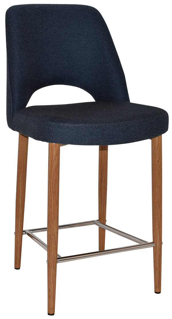 EZ STOOL ALBURY SIDE 650 METAL LIGHT OAK