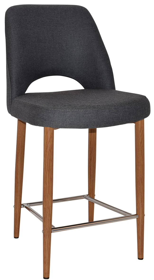 EZ STOOL ALBURY SIDE 650 METAL LIGHT OAK