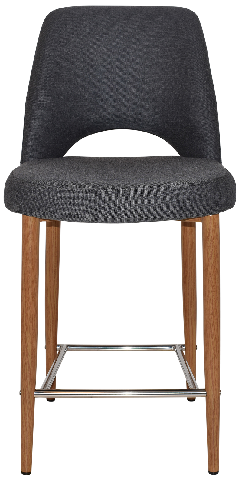 EZ STOOL ALBURY SIDE 650 METAL LIGHT OAK