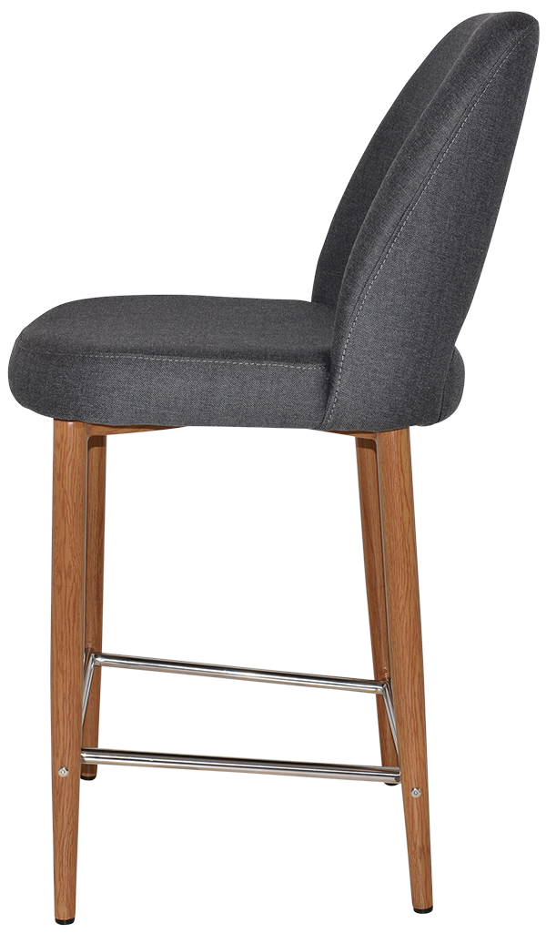 EZ STOOL ALBURY SIDE 650 METAL LIGHT OAK