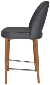 EZ STOOL ALBURY SIDE 650 METAL LIGHT OAK