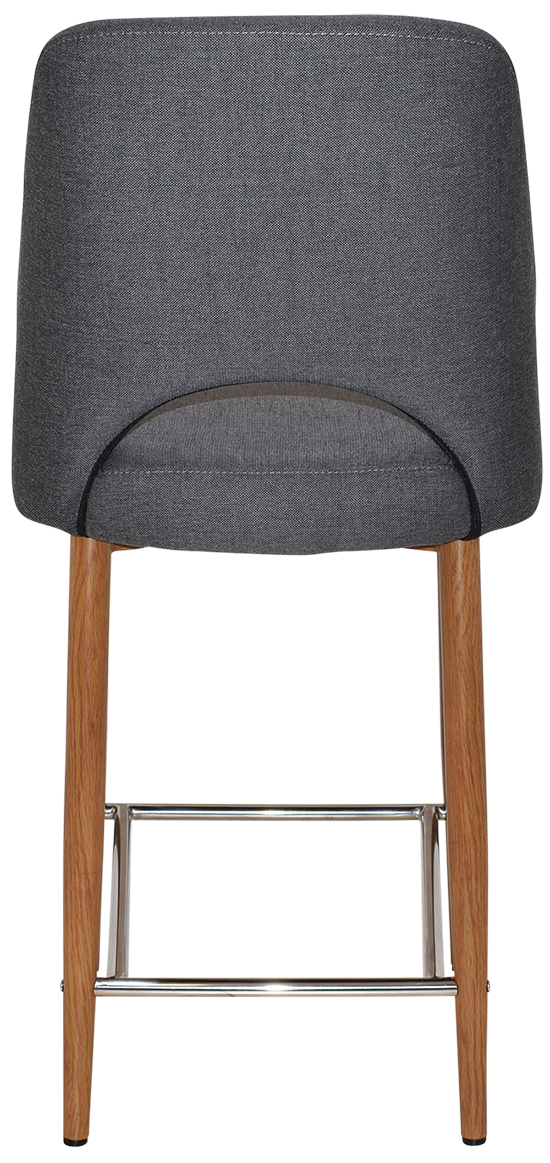 EZ STOOL ALBURY SIDE 650 METAL LIGHT OAK