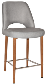 EZ STOOL ALBURY SIDE 650 METAL LIGHT OAK