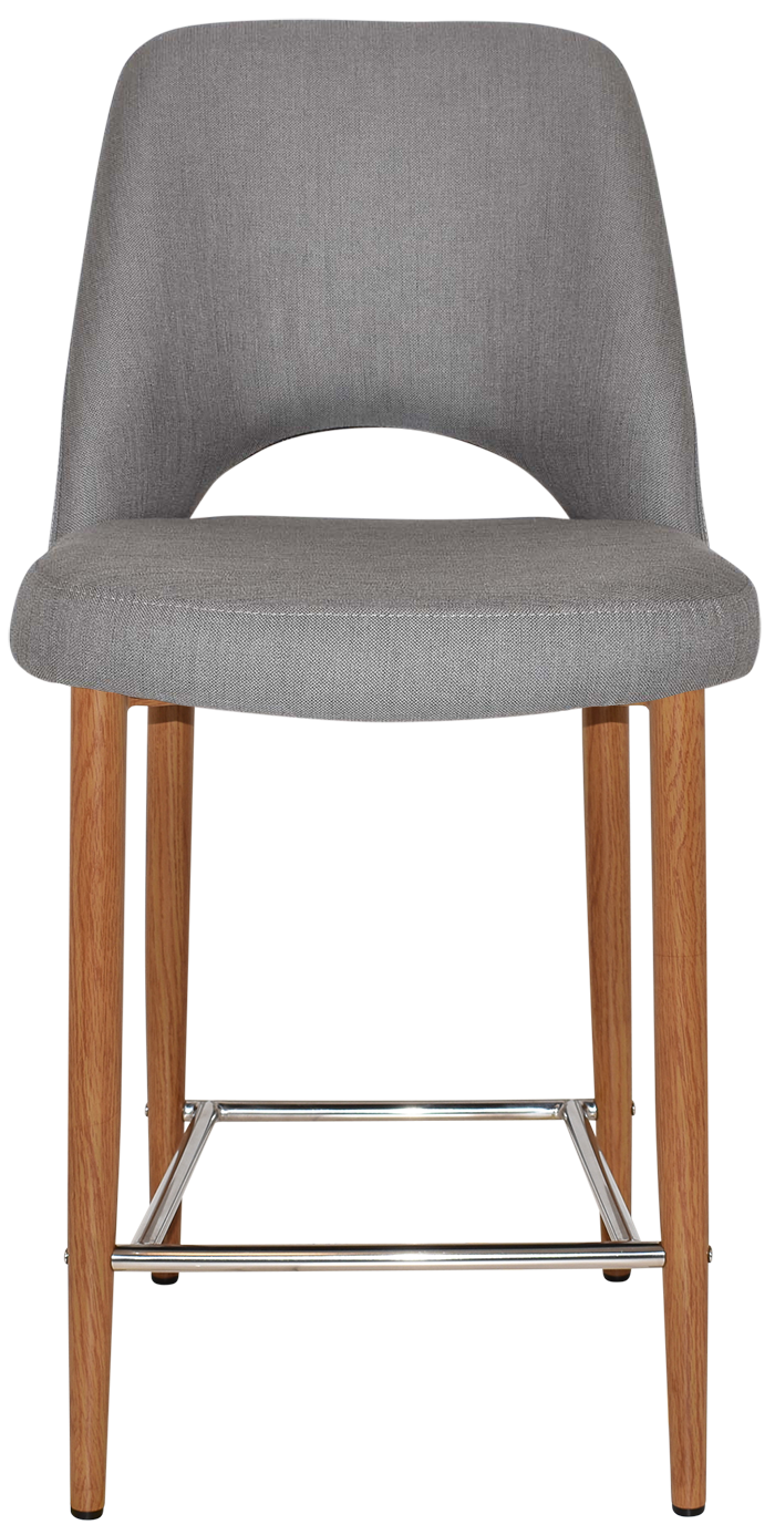 EZ STOOL ALBURY SIDE 650 METAL LIGHT OAK