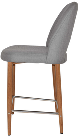 EZ STOOL ALBURY SIDE 650 METAL LIGHT OAK