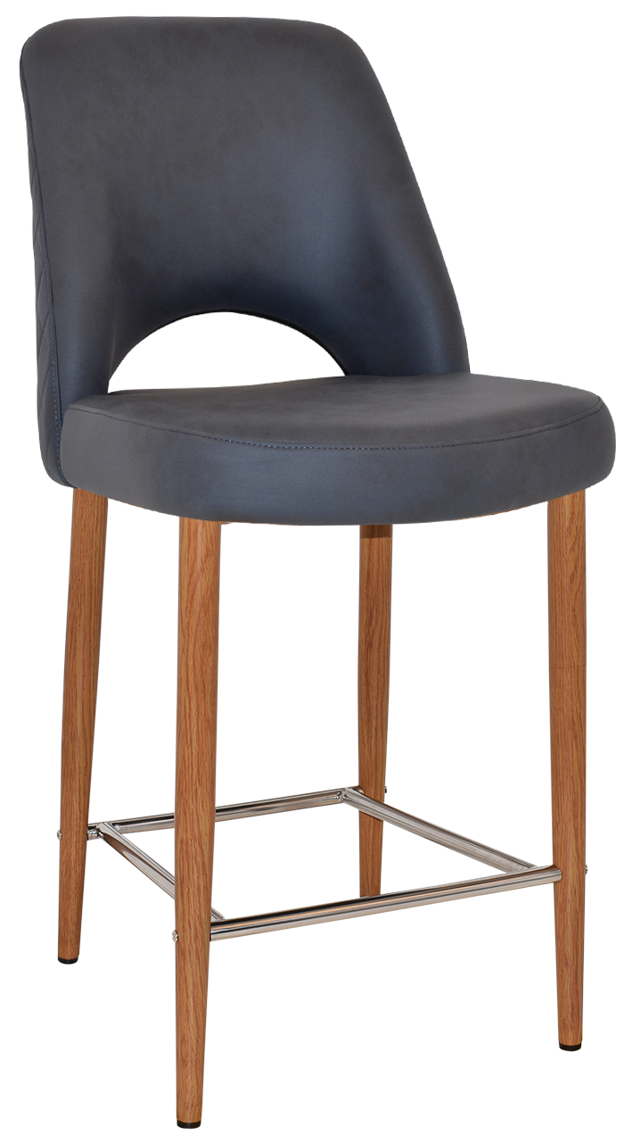 EZ STOOL ALBURY SIDE 650 METAL LIGHT OAK