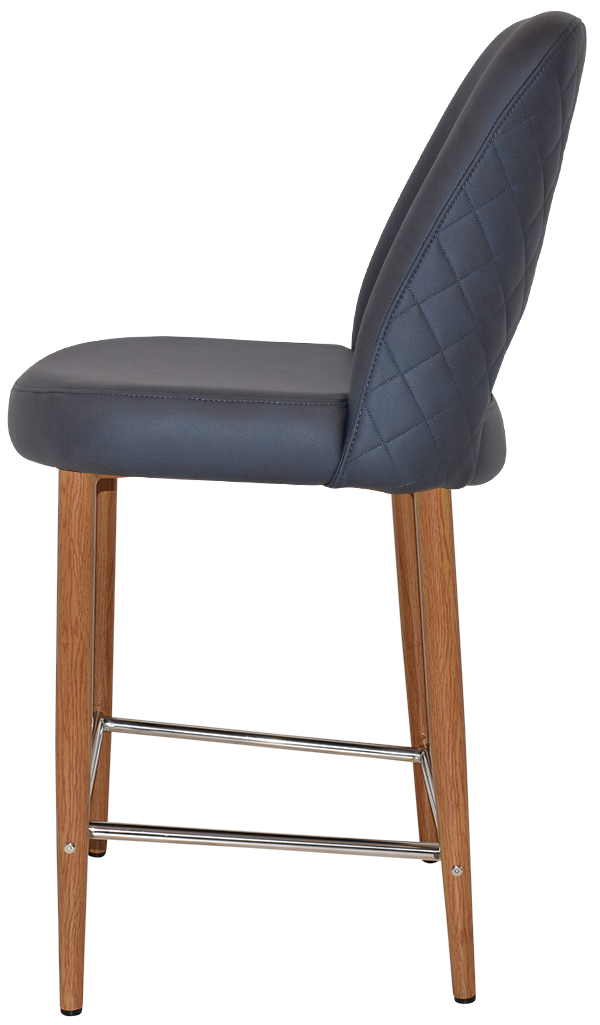EZ STOOL ALBURY SIDE 650 METAL LIGHT OAK
