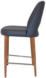 EZ STOOL ALBURY SIDE 650 METAL LIGHT OAK