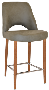 EZ STOOL ALBURY SIDE 650 METAL LIGHT OAK