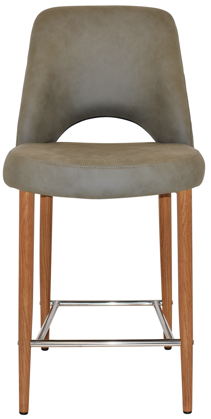 EZ STOOL ALBURY SIDE 650 METAL LIGHT OAK