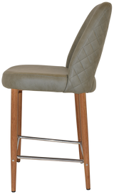 EZ STOOL ALBURY SIDE 650 METAL LIGHT OAK