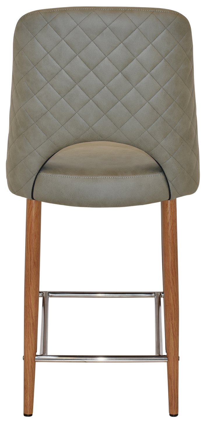 EZ STOOL ALBURY SIDE 650 METAL LIGHT OAK