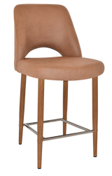 EZ STOOL ALBURY SIDE 650 METAL LIGHT OAK