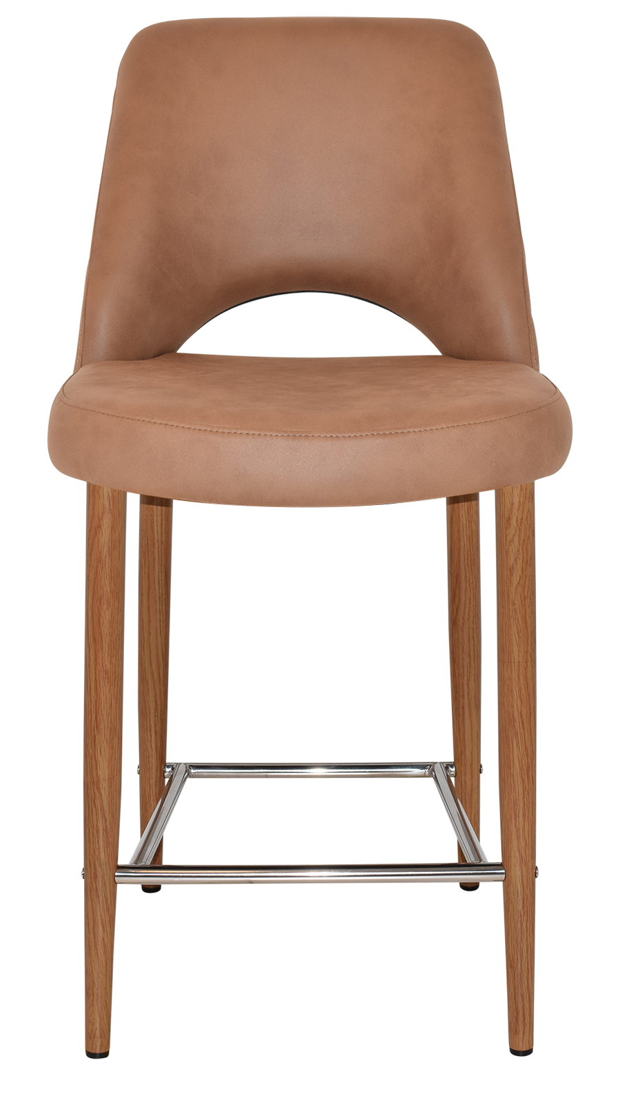 EZ STOOL ALBURY SIDE 650 METAL LIGHT OAK