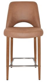 EZ STOOL ALBURY SIDE 650 METAL LIGHT OAK