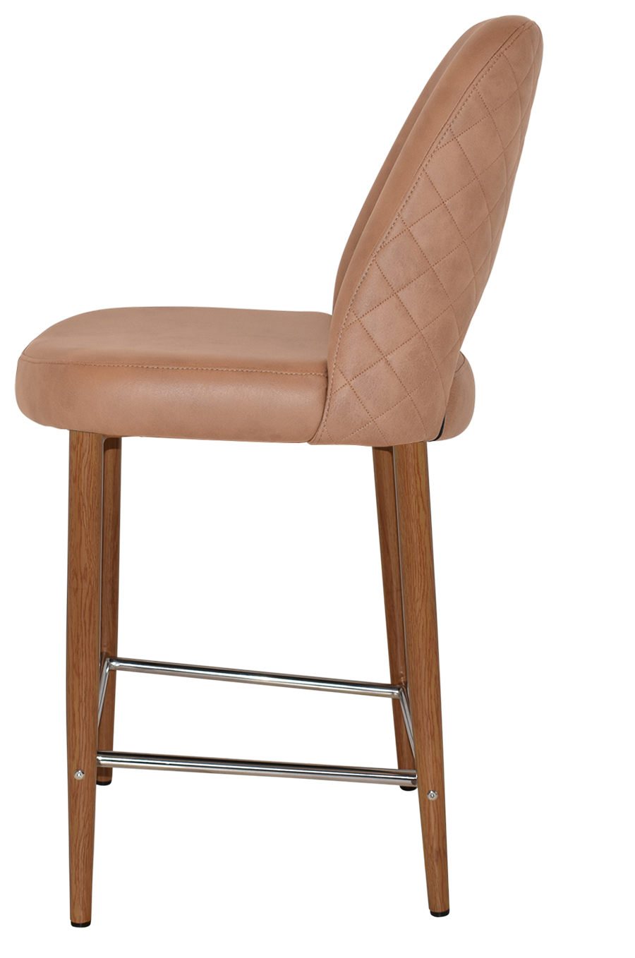 EZ STOOL ALBURY SIDE 650 METAL LIGHT OAK