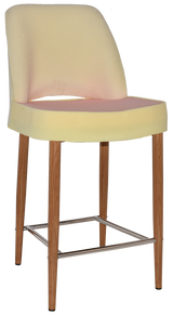 EZ STOOL ALBURY SIDE 650 METAL LIGHT OAK