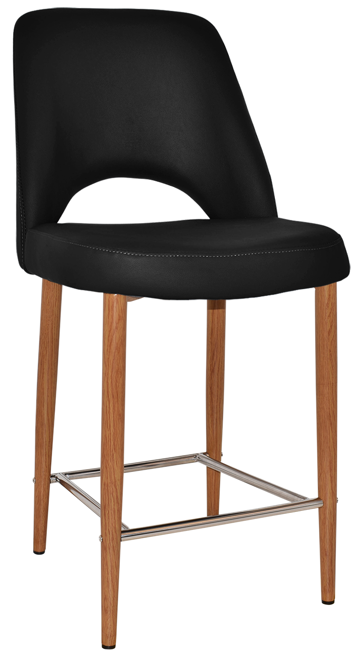 EZ STOOL ALBURY SIDE 650 METAL LIGHT OAK