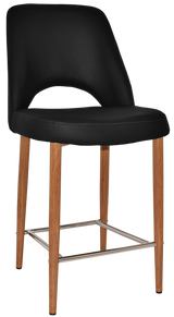 EZ STOOL ALBURY SIDE 650 METAL LIGHT OAK