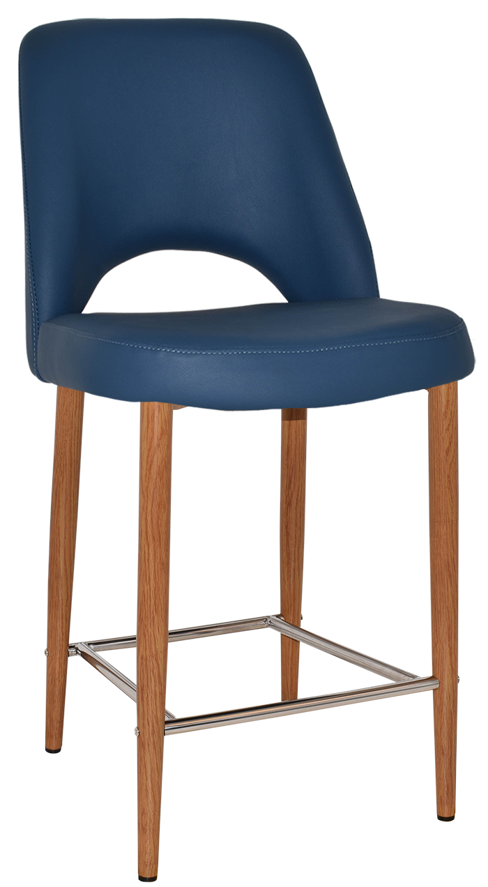 EZ STOOL ALBURY SIDE 650 METAL LIGHT OAK