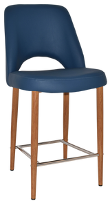 EZ STOOL ALBURY SIDE 650 METAL LIGHT OAK