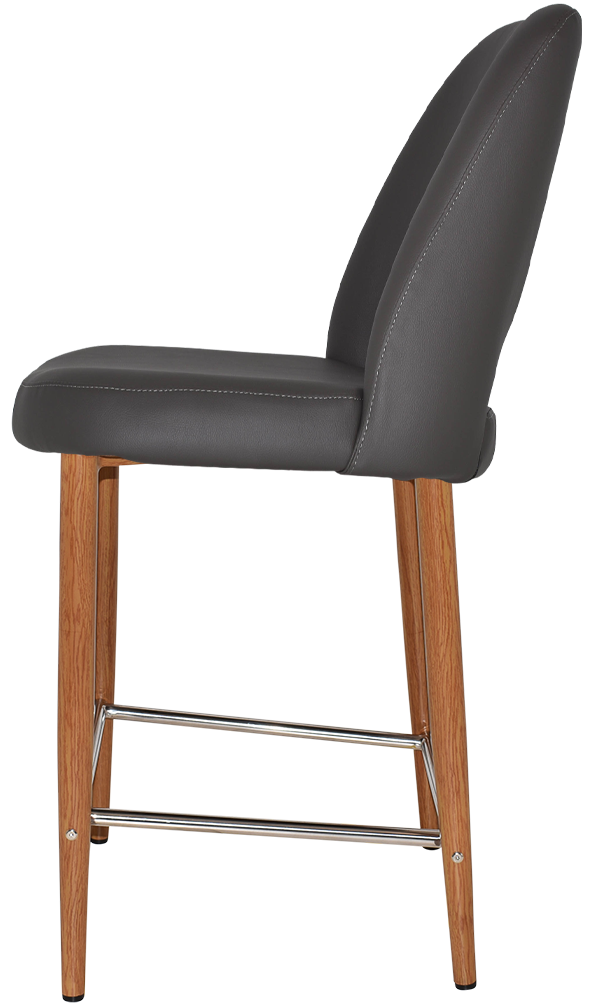 EZ STOOL ALBURY SIDE 650 METAL LIGHT OAK