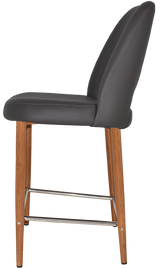 EZ STOOL ALBURY SIDE 650 METAL LIGHT OAK
