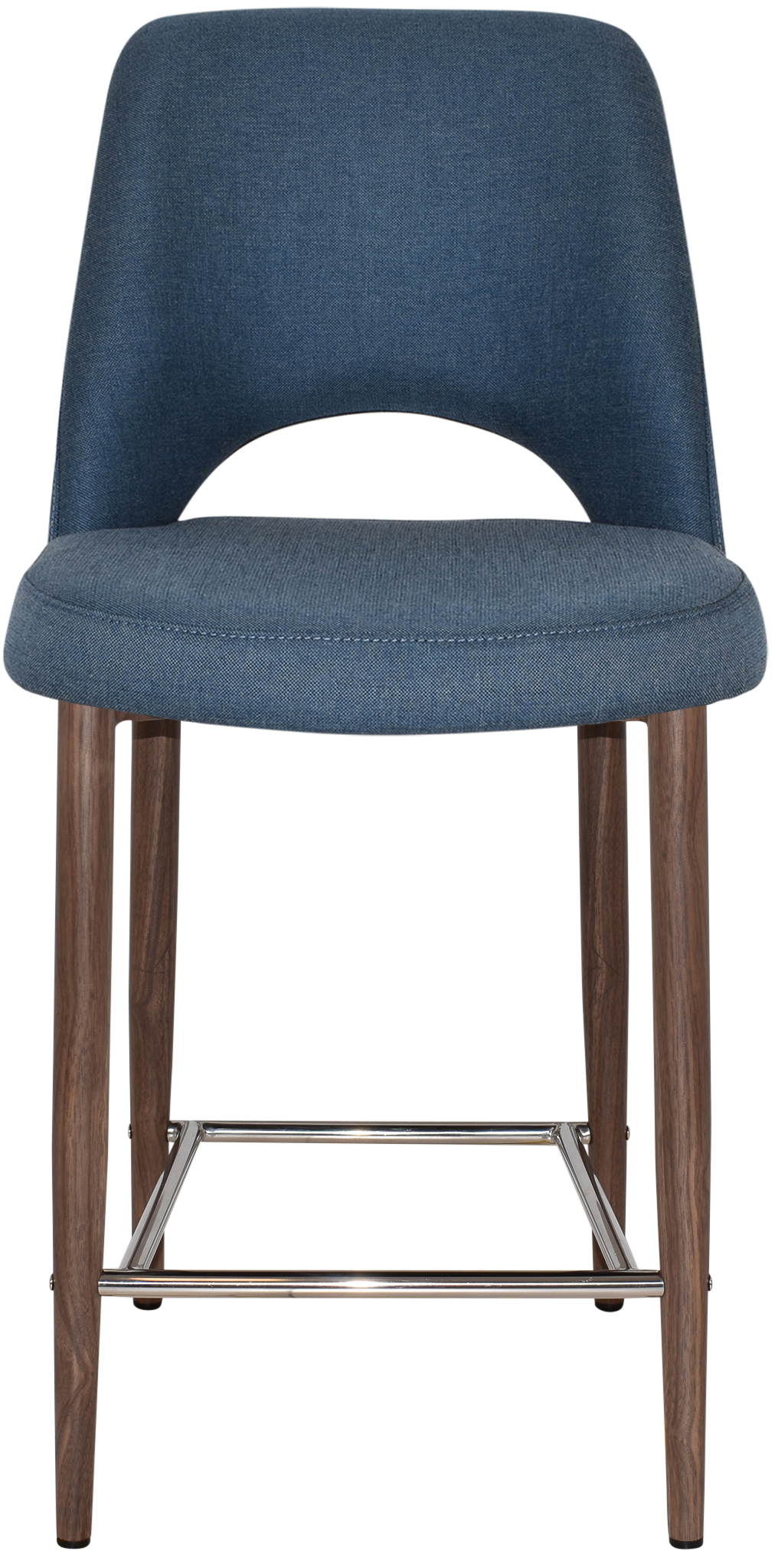 EZ STOOL ALBURY SIDE 650 METAL LIGHT WALNUT