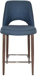 EZ STOOL ALBURY SIDE 650 METAL LIGHT WALNUT