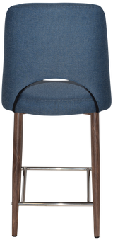 EZ STOOL ALBURY SIDE 650 METAL LIGHT WALNUT