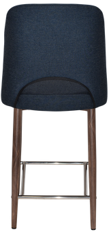 EZ STOOL ALBURY SIDE 650 METAL LIGHT WALNUT