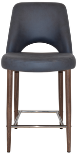 EZ STOOL ALBURY SIDE 650 METAL LIGHT WALNUT