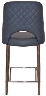 EZ STOOL ALBURY SIDE 650 METAL LIGHT WALNUT