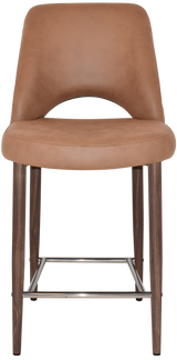 EZ STOOL ALBURY SIDE 650 METAL LIGHT WALNUT