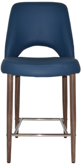 EZ STOOL ALBURY SIDE 650 METAL LIGHT WALNUT