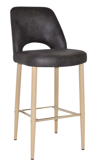 EZ STOOL ALBURY SIDE 750 METAL BIRCH