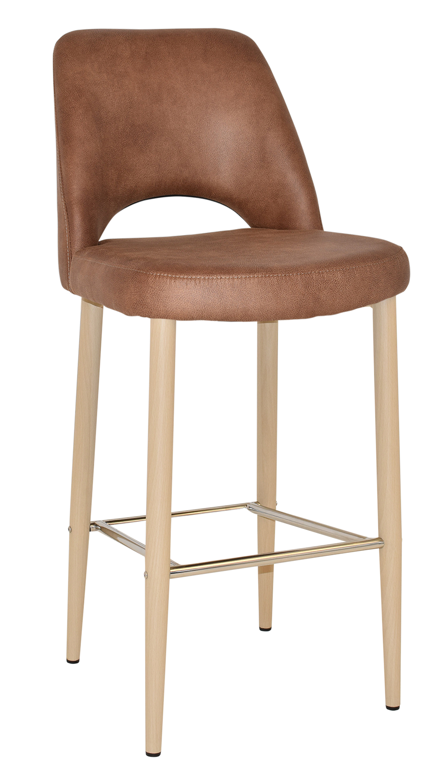 EZ STOOL ALBURY SIDE 750 METAL BIRCH