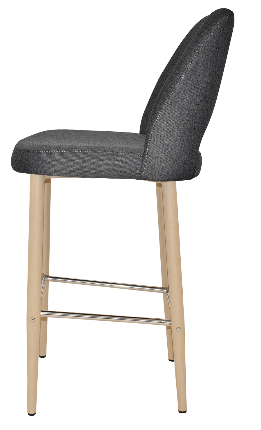 EZ STOOL ALBURY SIDE 750 METAL BIRCH