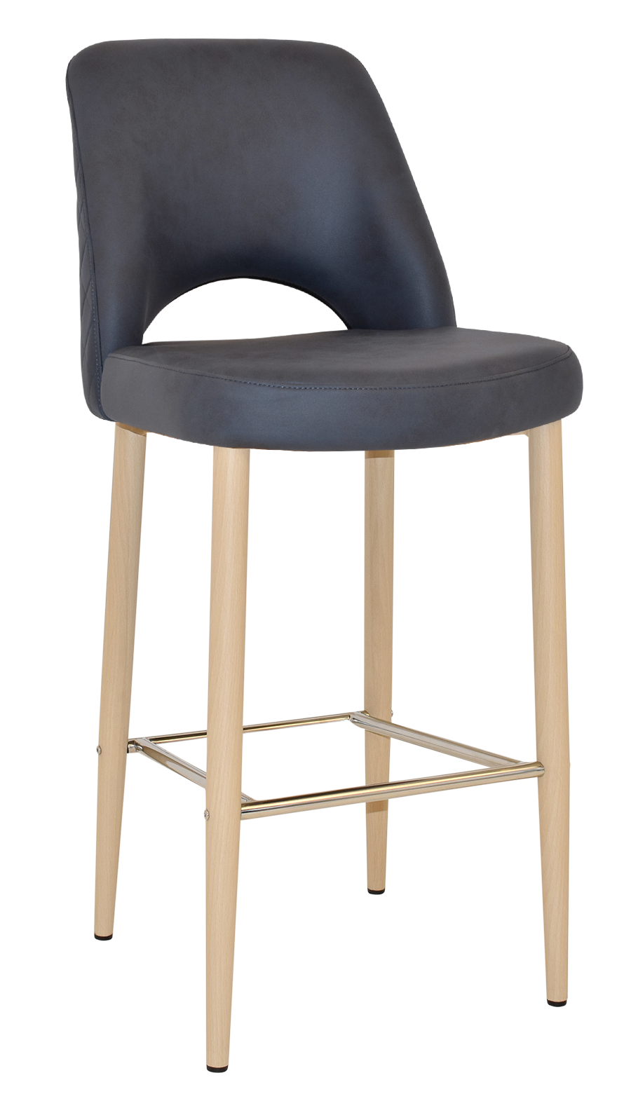 EZ STOOL ALBURY SIDE 750 METAL BIRCH