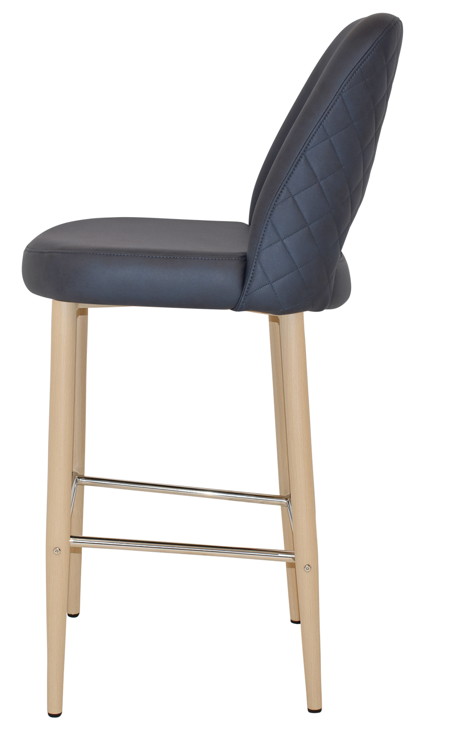 EZ STOOL ALBURY SIDE 750 METAL BIRCH