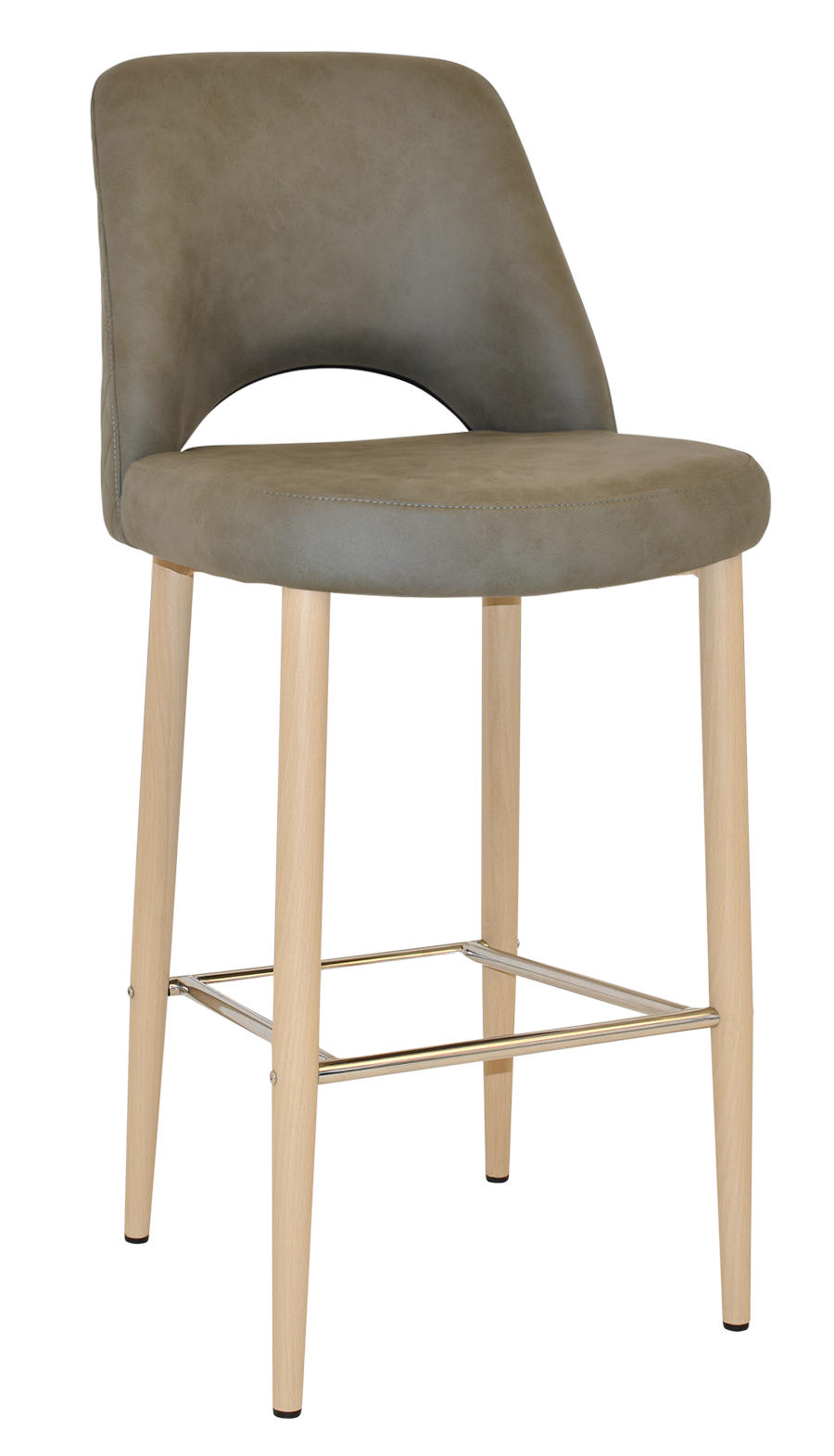 EZ STOOL ALBURY SIDE 750 METAL BIRCH