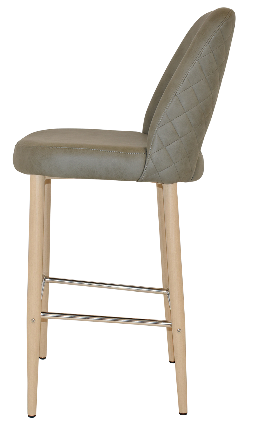 EZ STOOL ALBURY SIDE 750 METAL BIRCH