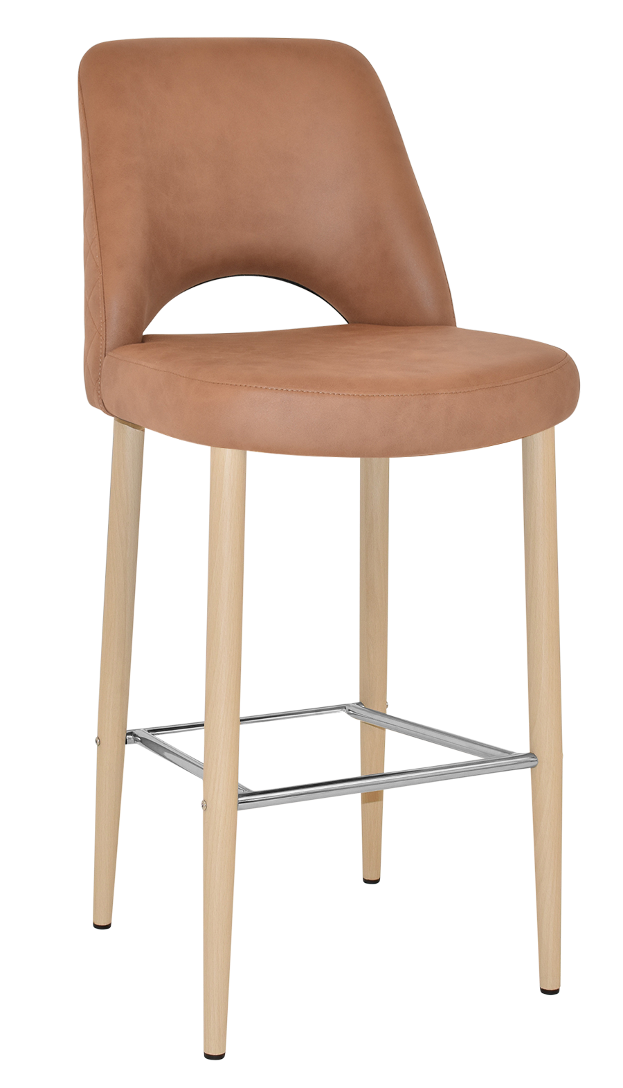 EZ STOOL ALBURY SIDE 750 METAL BIRCH
